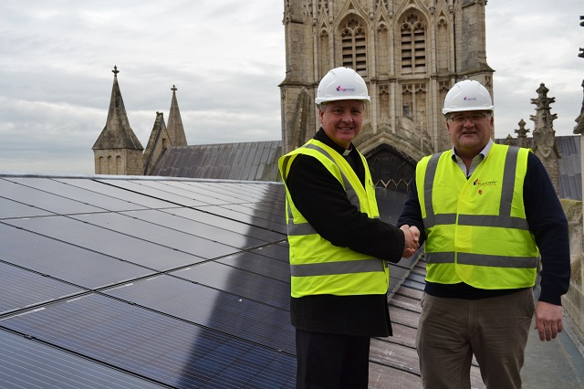 The Dean of Gloucester & Ben Harrison of Mypower