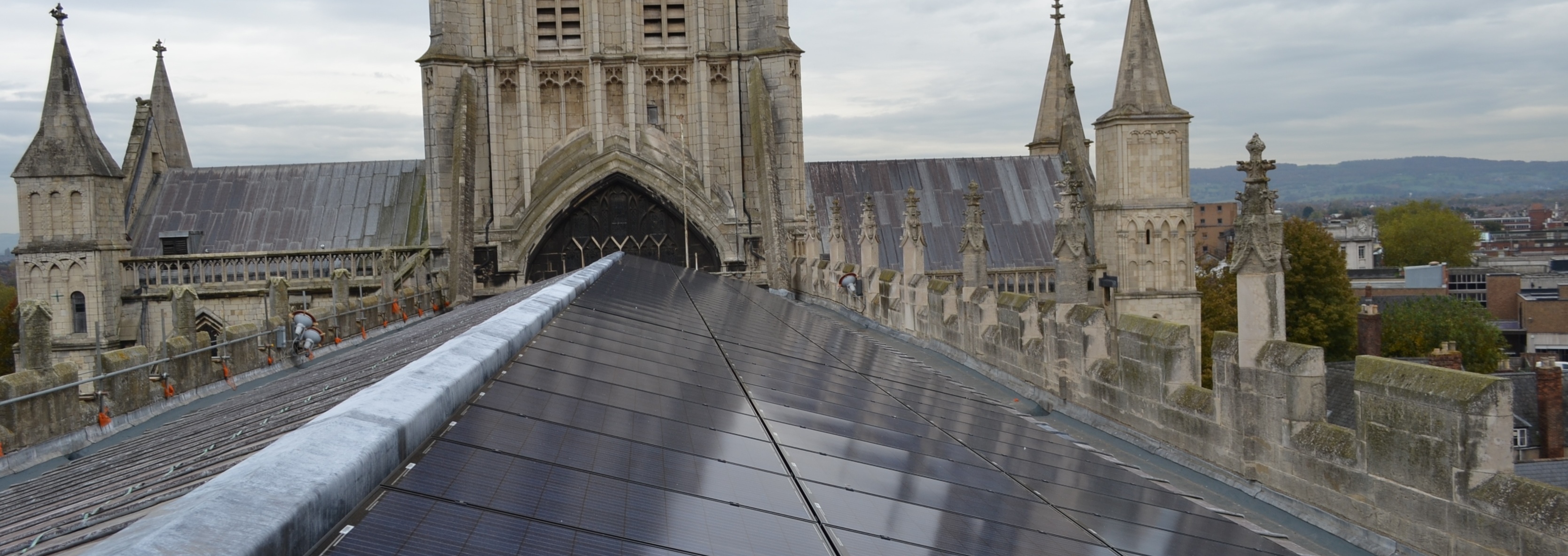 Gloucester Cathedral Solar Panels Installation My Power