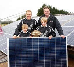 Mypower with Adam Henson at Stow Rugby Club